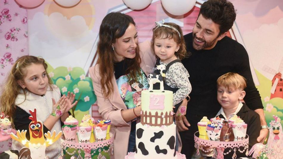 El glamoroso cumpleaños de Alma la hija de Mariano Martínez y Camila Cavallo