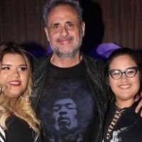 Jorge Rial con sus hijas, Morena y Rocío