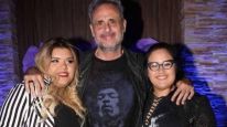 Jorge Rial con sus hijas, Morena y Rocío