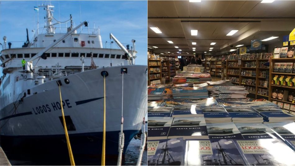 Autodenominada como "la librería flotante más grande del mundo", este barco es operado por GBA Ships.