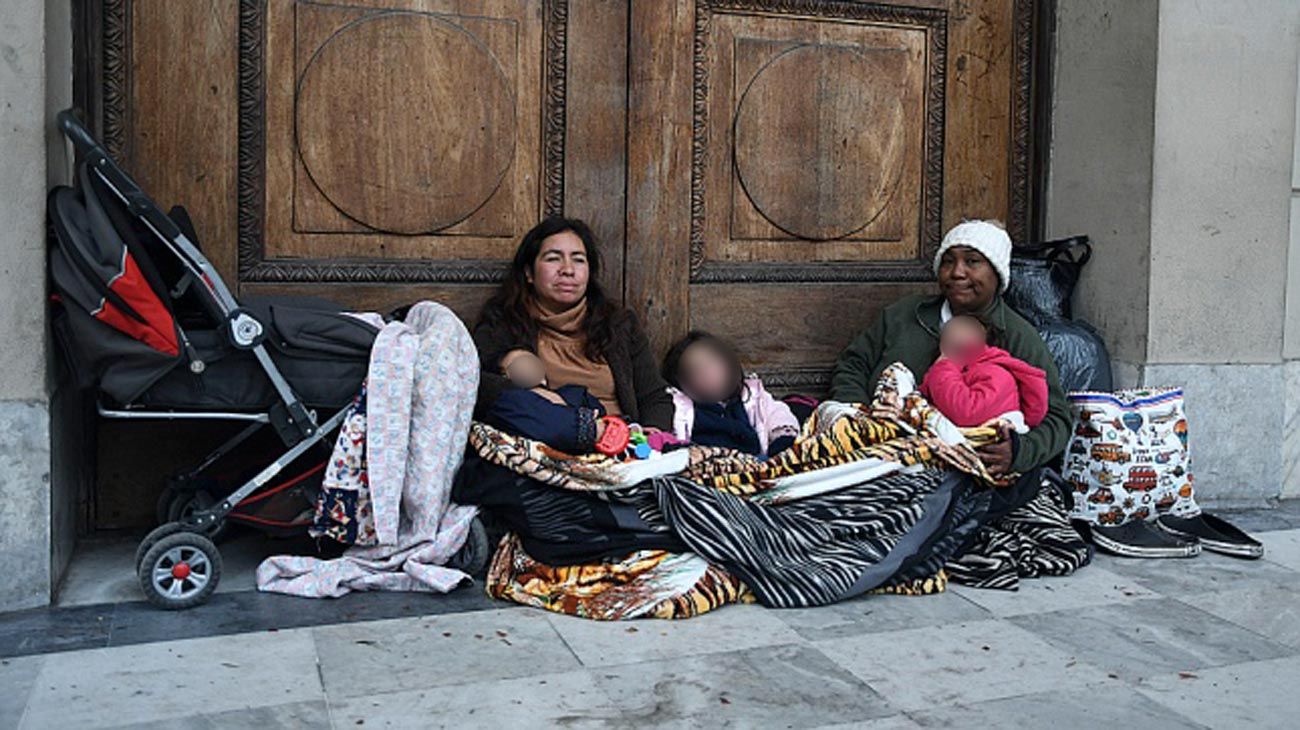 Se estima que en Capital Federal hay cerca de 1200 personas en situación de calle.