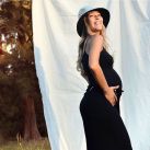 El divertido "bailecito" de la esposa de Marcelo Gallardo con 8 meses de embarazo