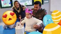 Cubero le celebró los 5 años a Sienna con Mica Viciconte mientras Nicole está en Maimi