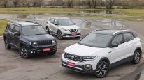 Jeep Renegade Longitude Nissan Kicks Volkswagen T-Cross