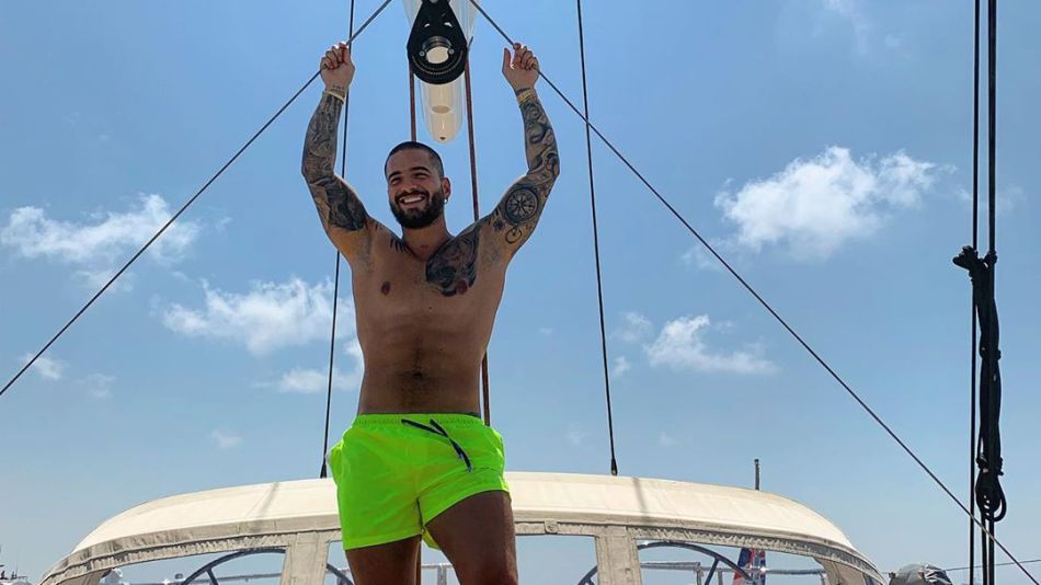 Las vacaciones de Maluma en Formentera