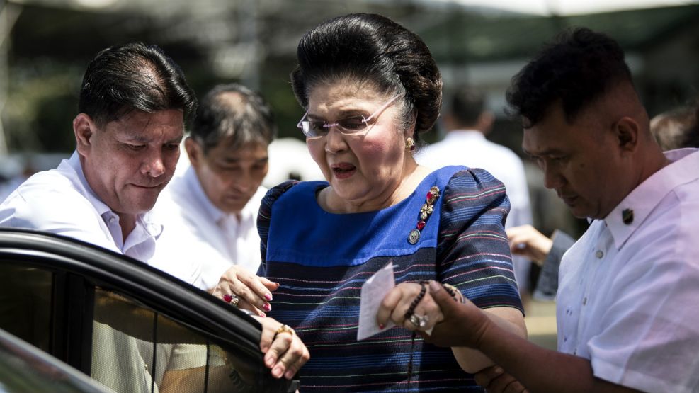 Imelda Marcos, exprimera dama de Filipinas