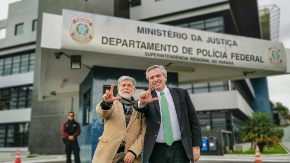Alberto Fernandez Celso Amorim Lula da Silva Carcel de Curitiba