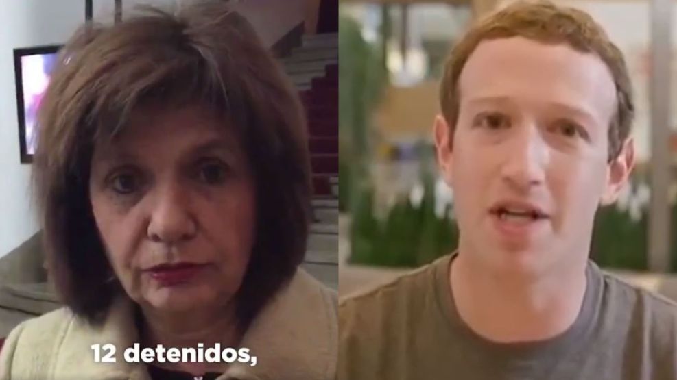 Patricia Bullrich Mark Zuckerberg Video Deep fake