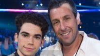 Adam Sandler y Cameron Boyce 