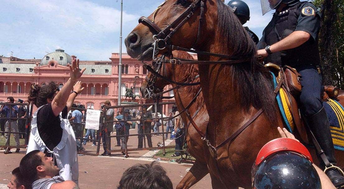 Represión diciembre 2001