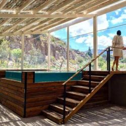 El spa del hotel de las termas de Cacheuta es el lugar ideal para el relax de toda la familia.