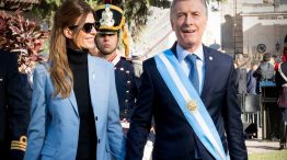 Juliana Awada en los festejos por los 203 años de Independencia