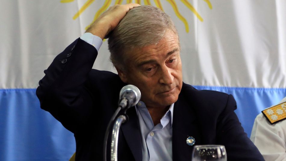 El ministro de Defensa, Oscar Aguad.20190710