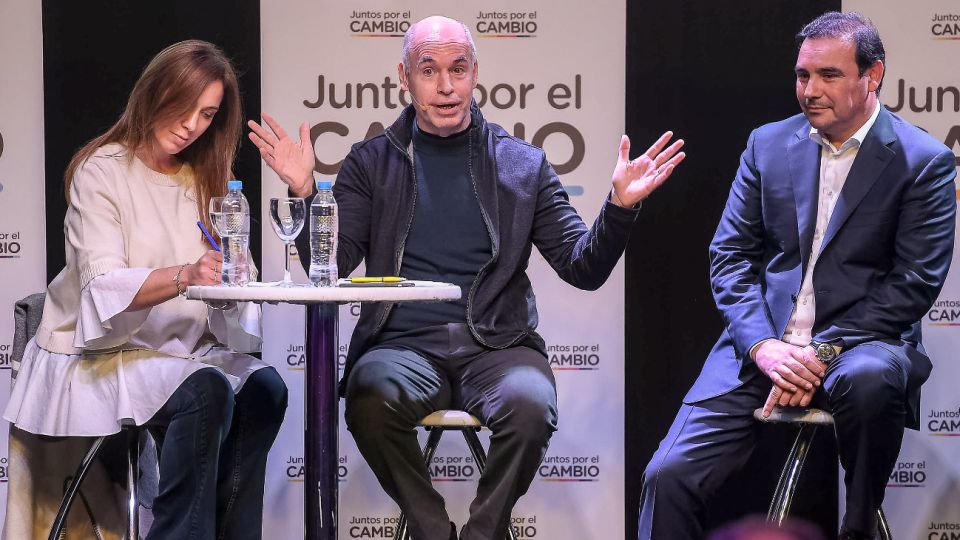Horacio Rodríguez Larreta en Parque Norte.