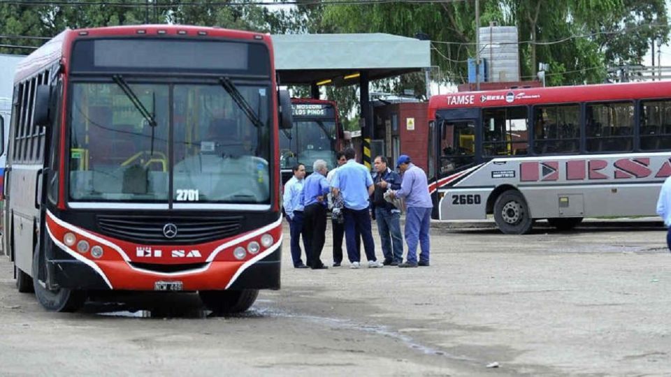 Colectivos del interior de Córdoba.