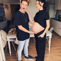 El álbum de fotos de Lionel Ferro y su pequeña beba, Roma