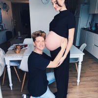 El álbum de fotos de Lionel Ferro y su pequeña beba, Roma