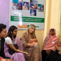 Máxima de Holanda en Bangladesh