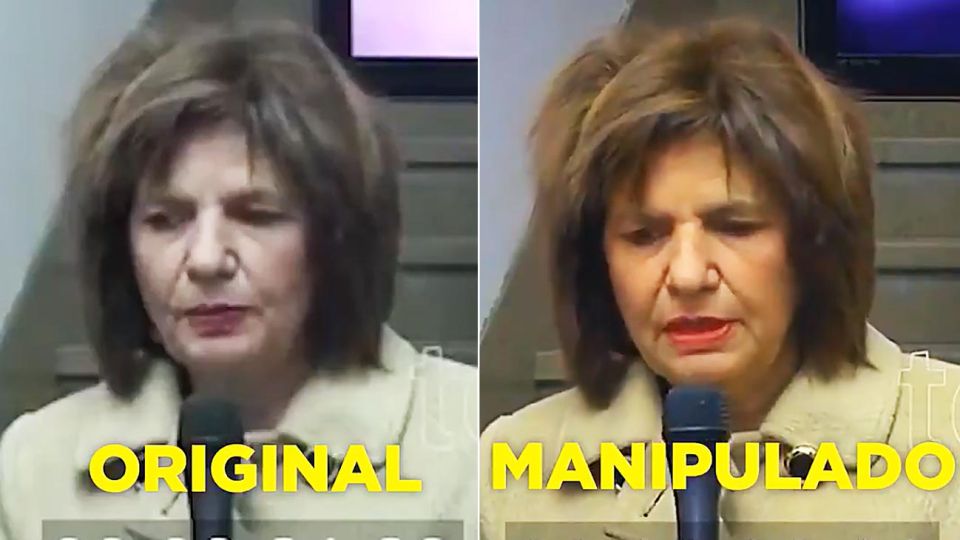 Bullrich. La ministra de Seguridad fue ridiculizada por su peinado. Eso es violencia simbólica y mediática.