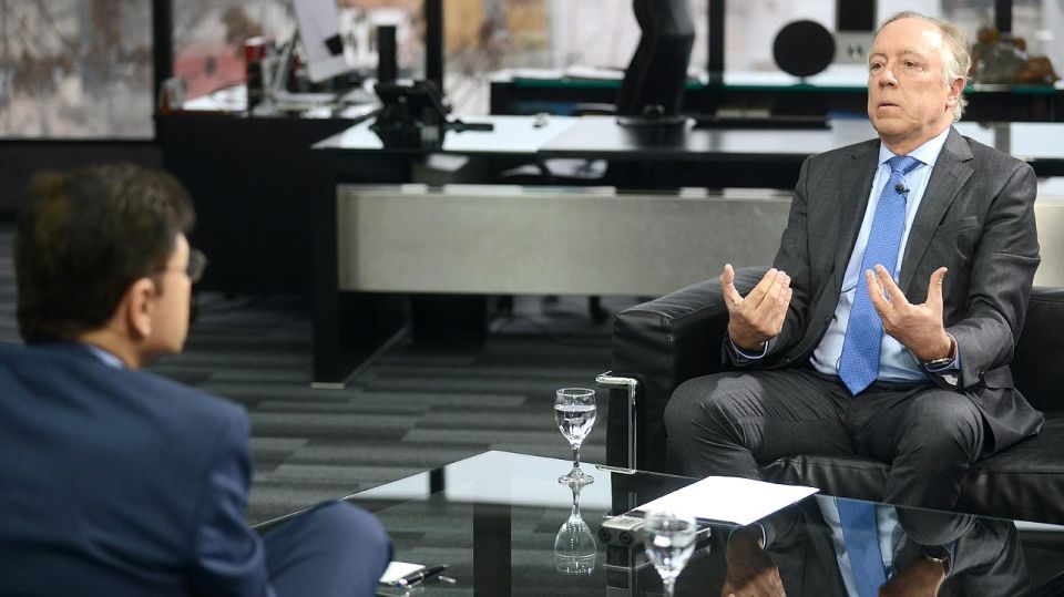 Guillermo Nielsen, en la entrevista con Fontevecchia en el Diario PERFIL.
