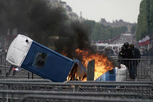 París, otra vez en llamas.