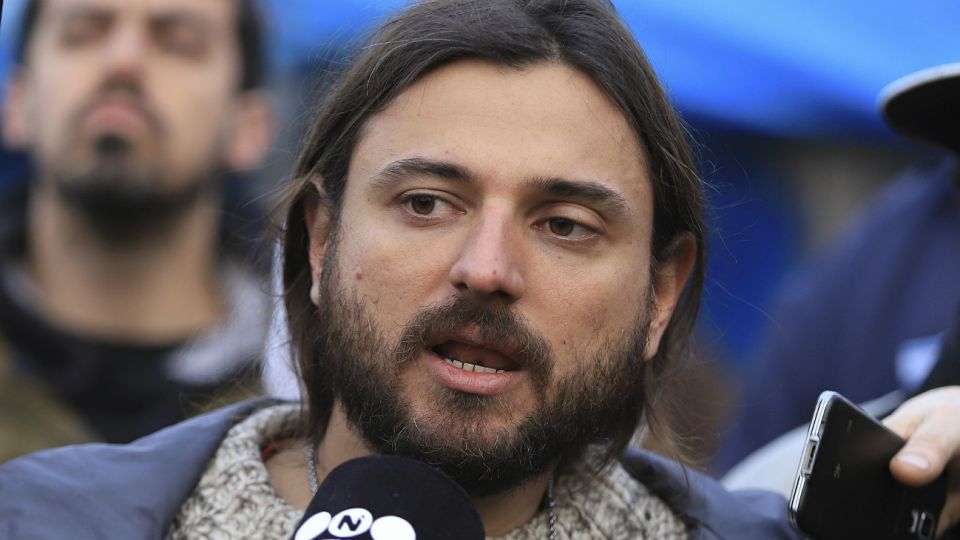 Grabois, dirigente social.