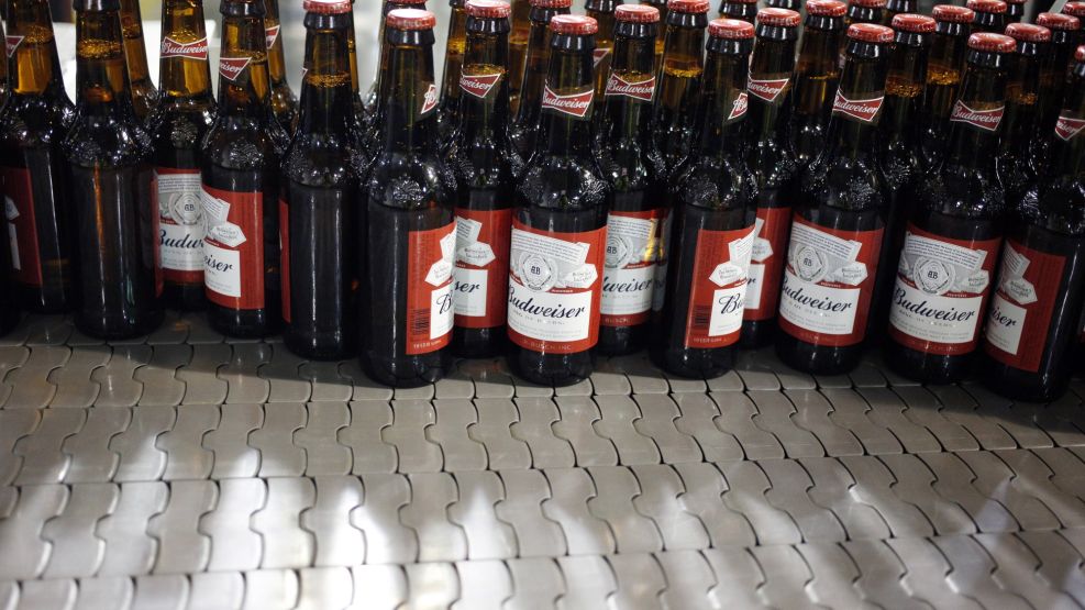 Inside The Anheuser-Busch InBev NV Budweiser Bottling Facility Ahead Of Earnings Figures 