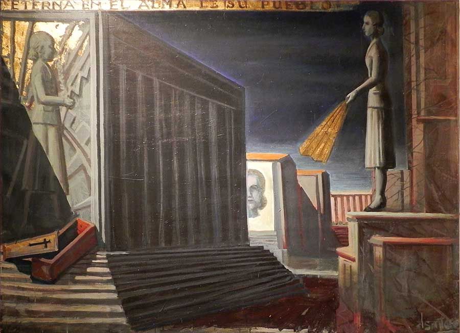 Cadáveres exquisitos. Juan, Eva, Ernesto, América. Muestra colectiva en ArtexArte - Fundación Alfonso y Luz Castillo.