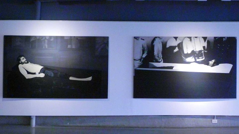 Cadáveres exquisitos. Juan, Eva, Ernesto, América. Muestra colectiva en ArtexArte - Fundación Alfonso y Luz Castillo.