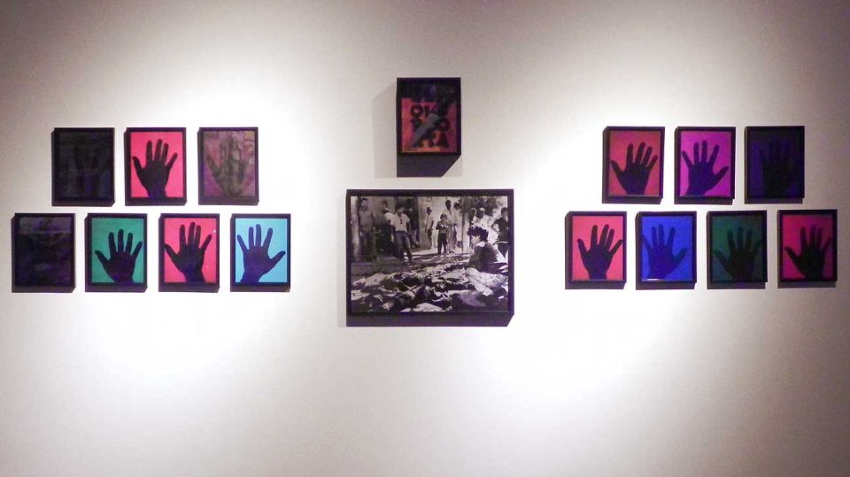 Cadáveres exquisitos. Juan, Eva, Ernesto, América. Muestra colectiva en ArtexArte - Fundación Alfonso y Luz Castillo.