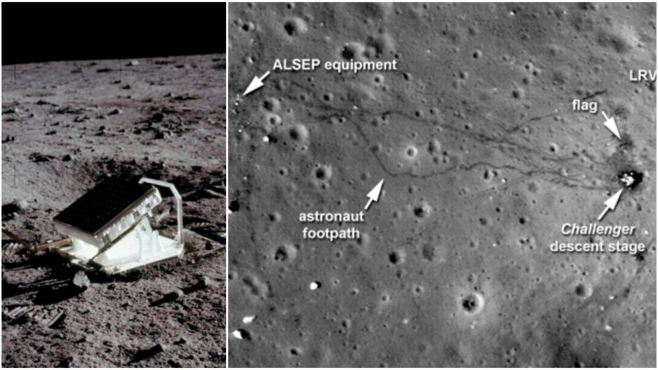 Algunas de las pruebas irrefutables de la llegada del hombre a la Luna.