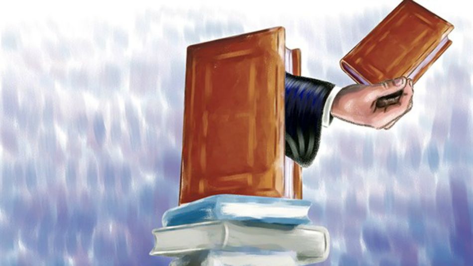 Ilustración con la que había sido presentada la columna de la abogada peruana.