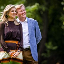 Máxima de Holanda junto a su familia en la casa nueva