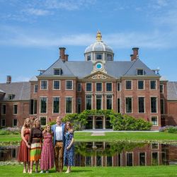 Máxima de Holanda y su familia