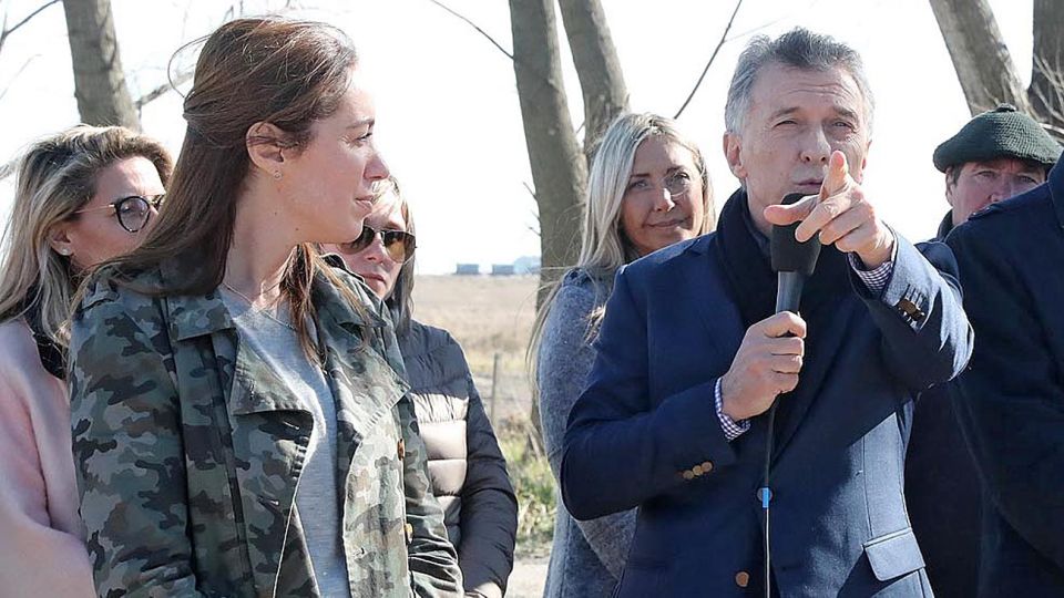 Al límite. Pese a la veda, Macri y Vidal recorrieron una obra, aunque aclararon que estaba terminada.