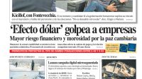La tapa de la edición 1431 del Diario PERFIL, domingo 21 de julio de 2019.