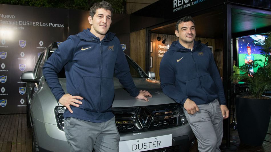 Tras la derrota con los All Blacks, Los Pumas visitaron el stand de Renault