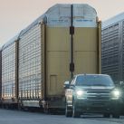 Una Ford F-150 eléctrica remolcó más de medio millón de kilos