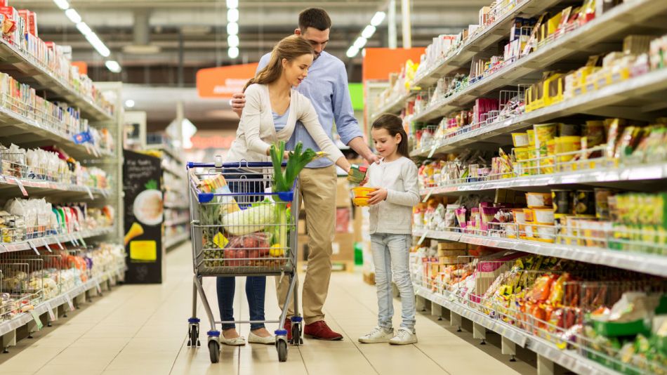 La canasta de consumo masivo sigue en picada
