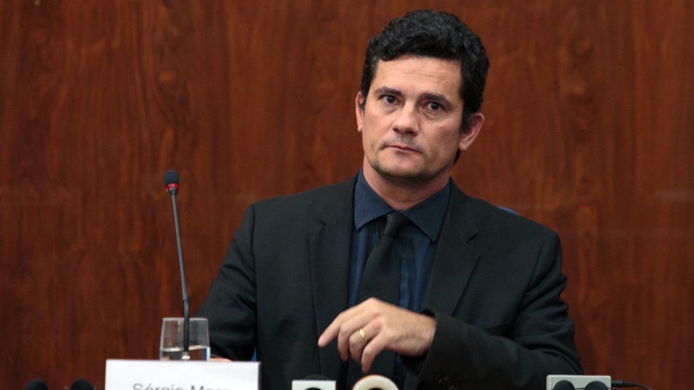 Sergio Moro, Judge In Brazilian Corruption Scandal Attends Lecture