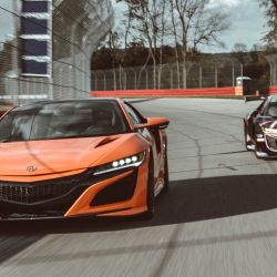 Parabrisas Acura Nsx De Calle Vs Nsx Gt3 Evo De Carrera