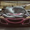 El Acura NSX GT3 Evo que compite en el campeonato GT Daytona (GTD) de la IMSA.