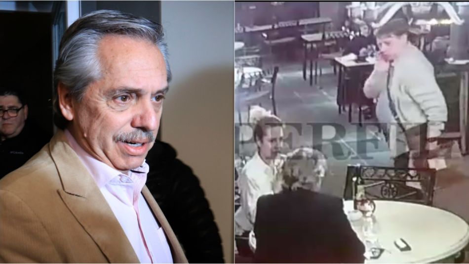 El video fue difundido por Perfil.com.