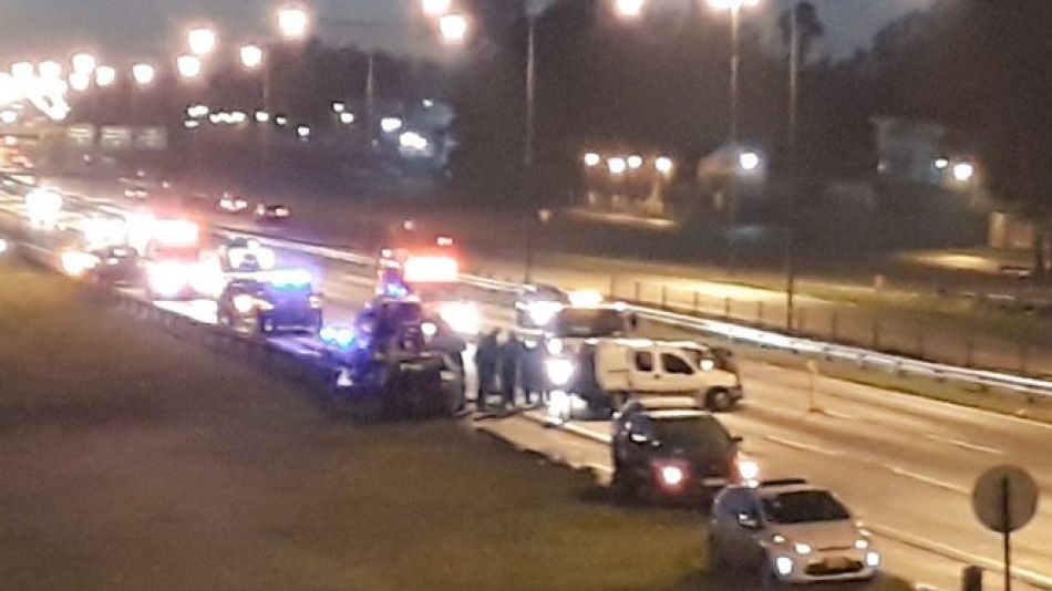 Fue en el kilómetro 40 de la autovía, sentido al norte.