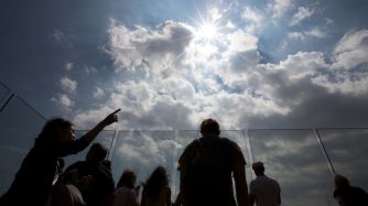 Solar Eclipse Visible Across Swath Of U.S.