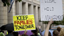 Protests At ICE Headquarters As Judge Orders Immigrant Families To Be Reunited