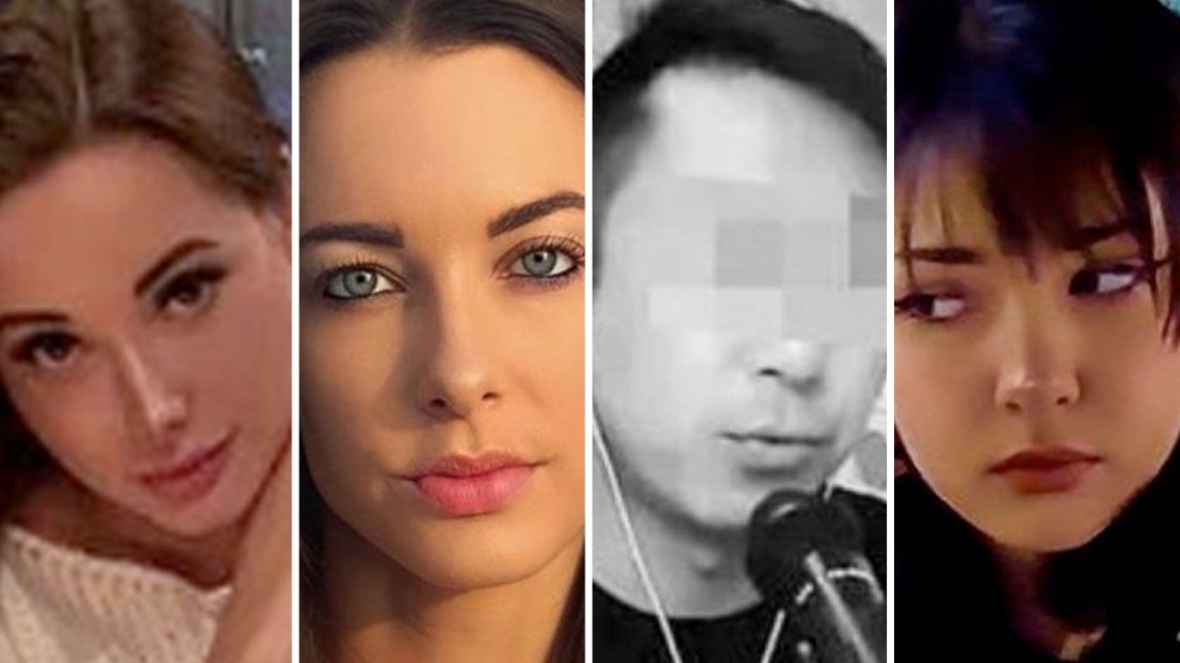 De izquierda a derecha. Ekaterina Karaglanova; Emily Hartridge; Sun y Bianca Devins.