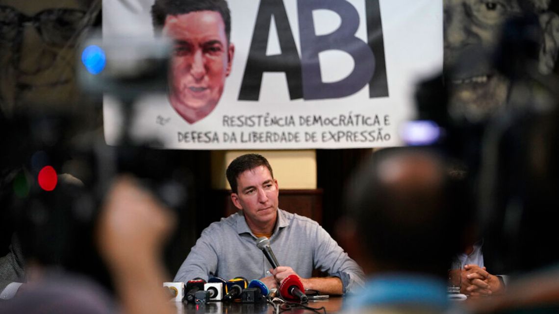 Intercept Brazil editor Glenn Greenwald has faced threats of arrest by the Brazilian government for publishing leaked messages between the country's justice minister and prosecutors in the case of former president Lula da Silva