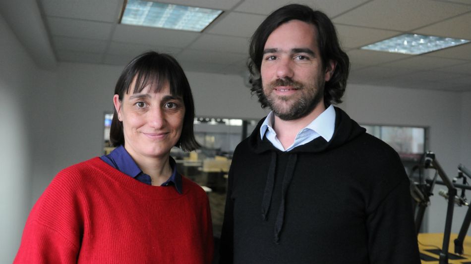 Romina del Plá y Nicolás del Caño en Radio Perfil