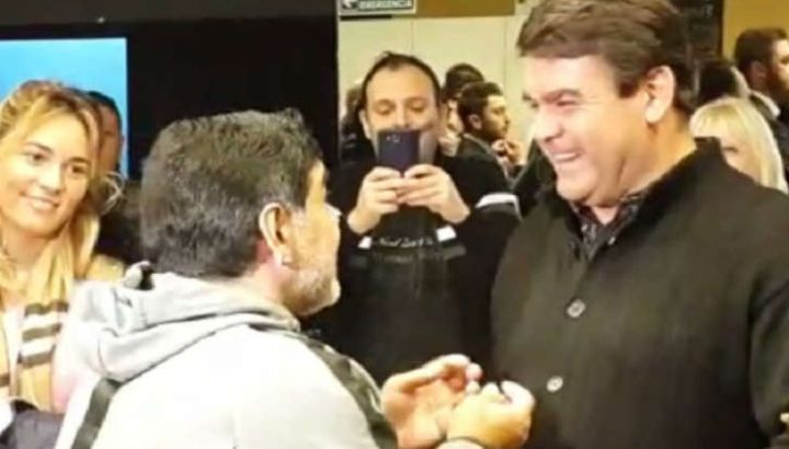 Maradona y Tata Brown